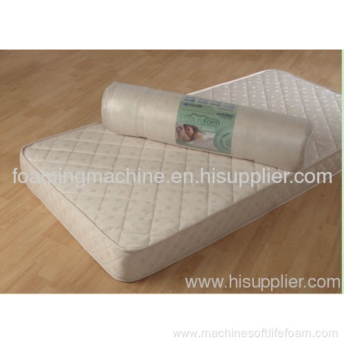 Automatic mattress roll packing machine